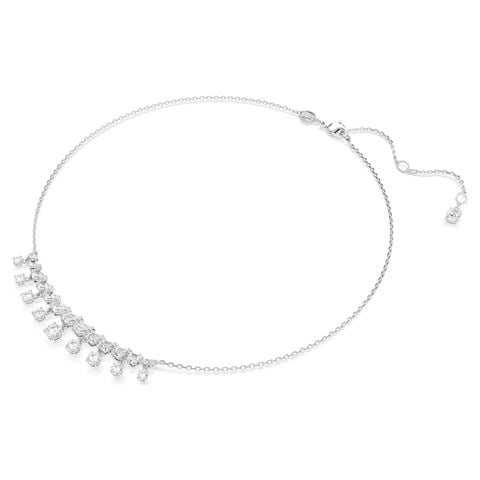 Swarovski Jewellery - Idyllia Snowflake Necklace White w/Rhodium-Plate