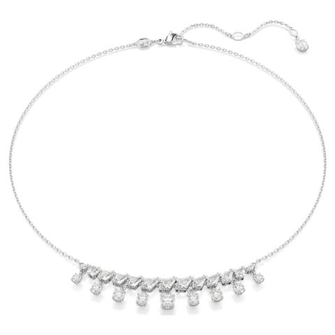 Swarovski Jewellery - Idyllia Snowflake Necklace White w/Rhodium-Plate