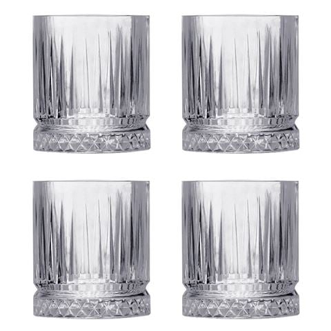 Pasabahce - Elysia Double Old Fashioned Set 355ml 4pce