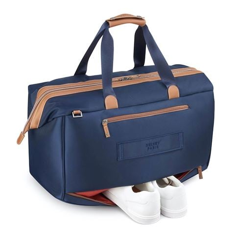 Delsey Chatelet Air 2.0 Weekender Overnight Bag Navy Blue Large - Peter's of Kensington
