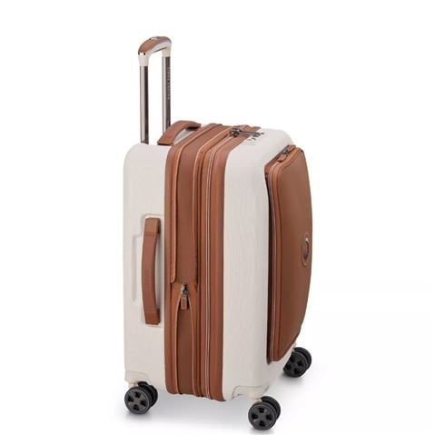 Delsey - Chatelet Air 2.0 Expandable Laptop Cabin Suitcase Angora 55cm