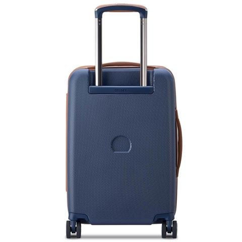 Delsey - Chatelet Air 2.0 Exp. Laptop Wheelaboard Spinner Bag Navy/Brown  55cm