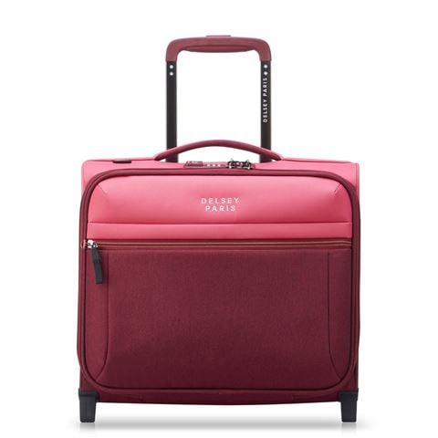 Delsey - Brochant 3 2-Wheel Underseater Cabin Suitcase Pink 38cm