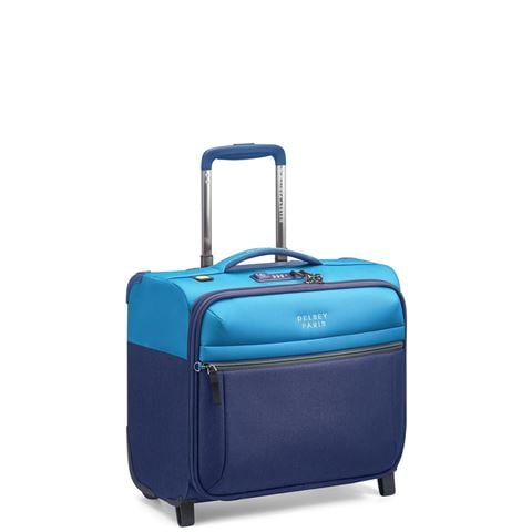 Delsey - Brochant 3 2-Wheel Underseater Cabin Suitcase Ultramarine Blue 38cm
