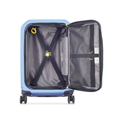 Delsey - Securitime 4 Exp. Wheelaboard Spinner Case Lavender Blue 55cm