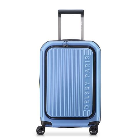 Delsey - Securitime 4 Exp. Wheelaboard Spinner Case Lavender Blue 55cm