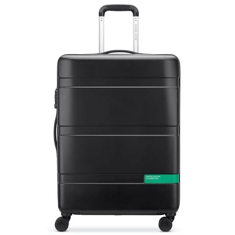 Delsey - Benetton Now! Spinner Case Black Medium 66cm