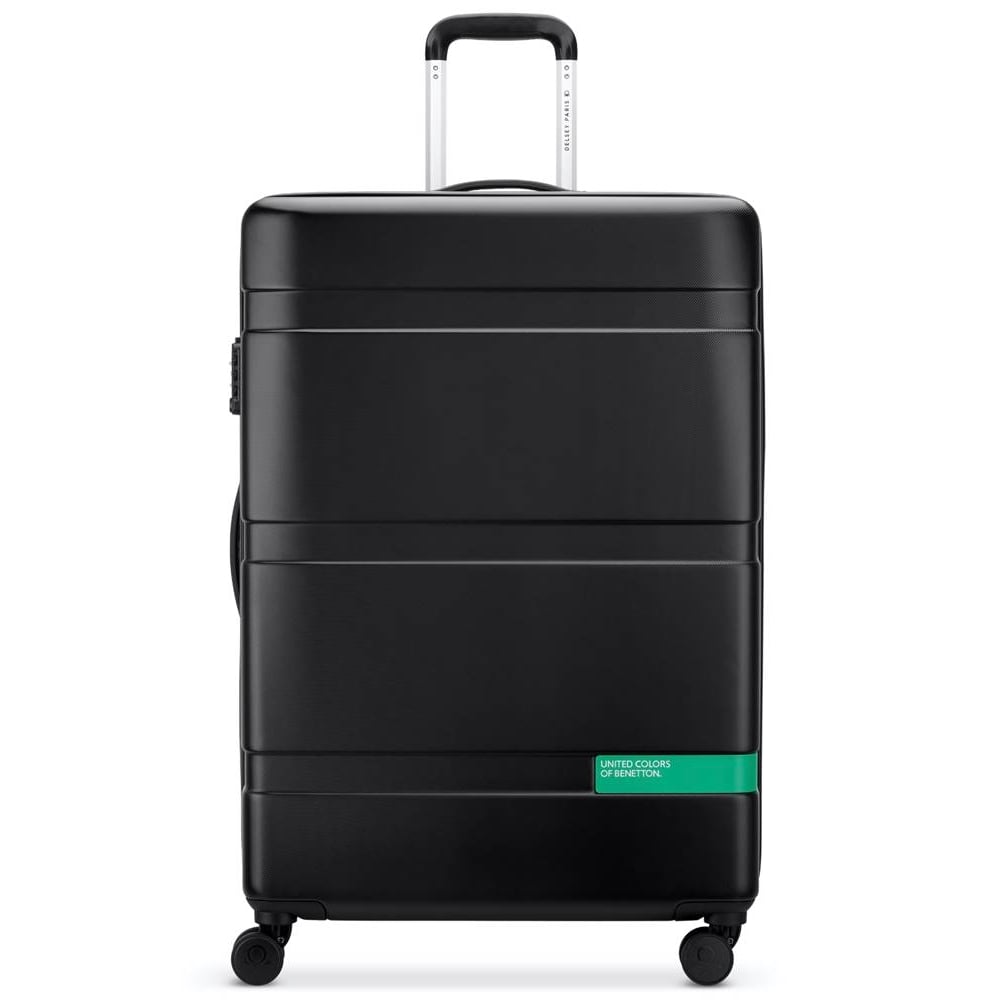 Delsey Benetton Now Spinner Case Black Large 76cm Peter s of Kensington