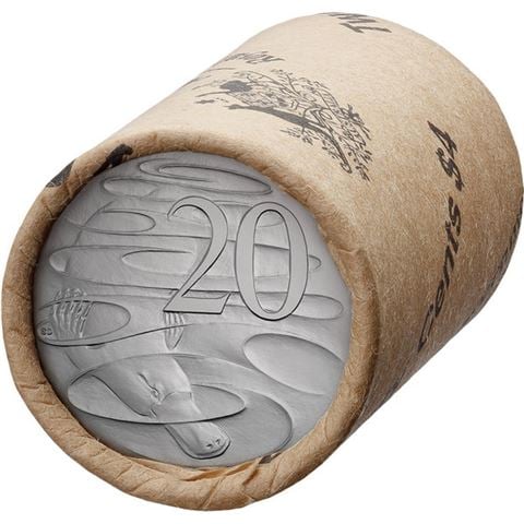 Royal Australian Mint - King Charles III 2024 20c Coin Rolled Non-Premium Circulated