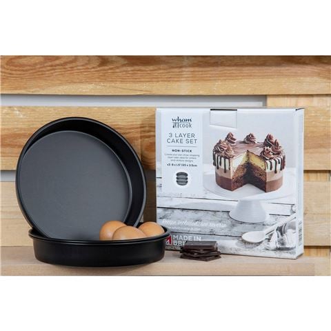 Wham Cook 3-Layer Cake Pan Set 3x20cm - Peter's of Kensington