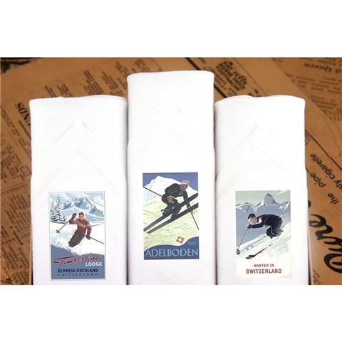 Tamielle - Men's Ski Handkerchief Set 3pce