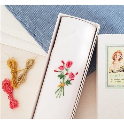 Tamielle - Ladies' Rose Bouquet Handkerchief