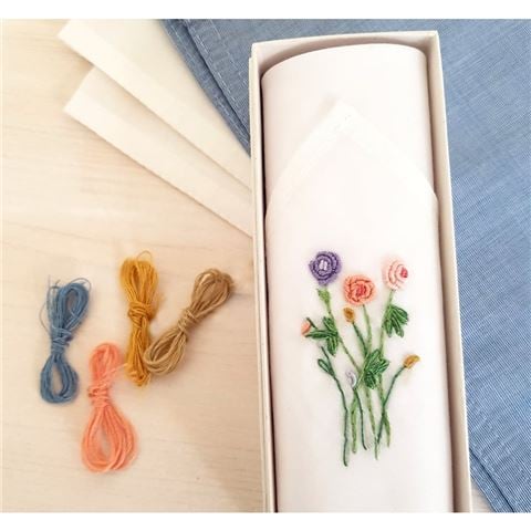 Tamielle Ladies' Rose Garden Handkerchief - Peter's of Kensington