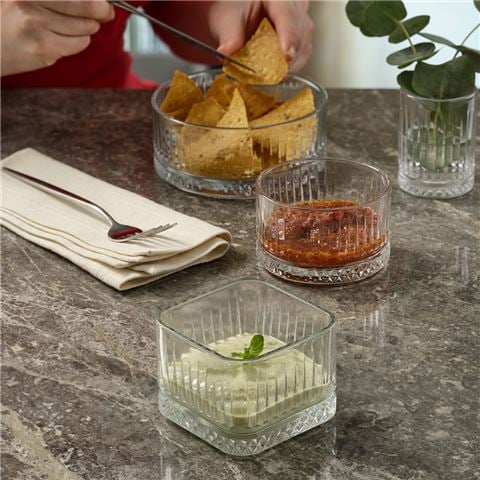 Pasabahce - Elysia Square Bowl Set 235ml 4pce