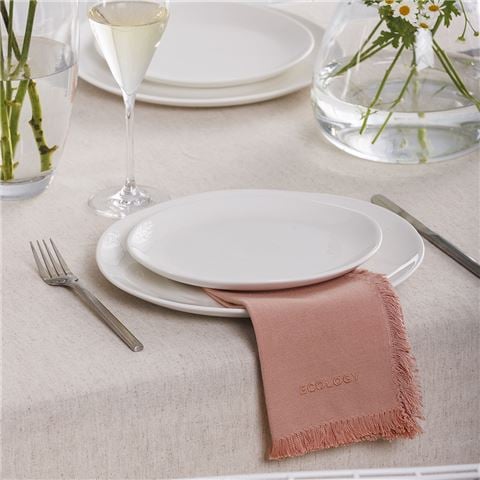 Ecology - Haven Side Plate White 21cm