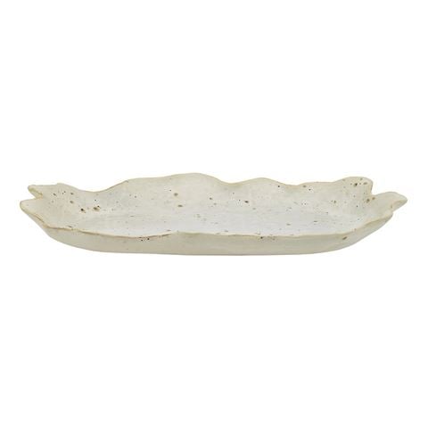 Ecology Inlet Oval Plate Mottled Oyster 28cm - Peter's of Kensington