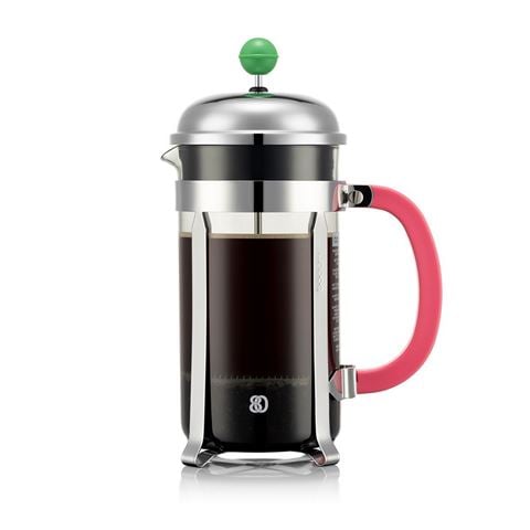 Bodum Chambord French Press Coffee Maker w/Pink Handle 1L/8 Cup