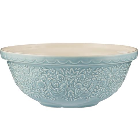 Mason Cash - Home To Roost Mixing Bowl Blue Hen 26cm/2.7L