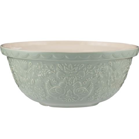 Mason Cash - Home To Roost Mixing Bowl Green Hen 29cm/4L