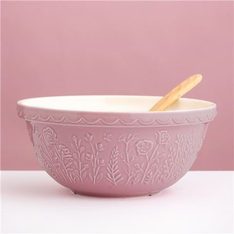 Mason Cash - In The Meadow Rose Mixing Bowl Pink 29cm