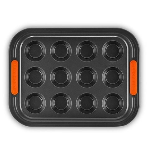 Le Creuset Non-Stick 12 Cup Mini Muffin Tray - Peter's of Kensington