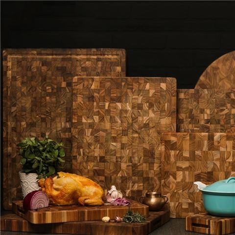 Teakhaus - Butcher Block Carving & Cutting Board 42cm