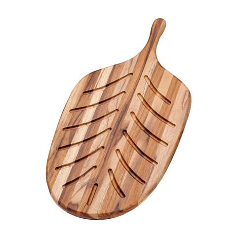 Teakhaus - Canoe Paddle Bread  & Reversible Serving Board 48cm