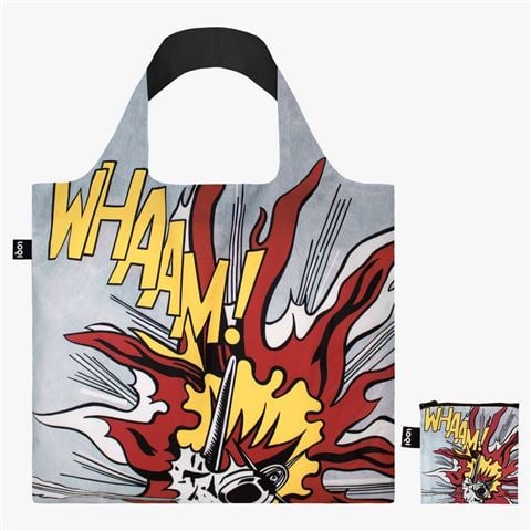 LOQI - Museum Collection Roy Lichtenstein Whaam! Recycled Bag Front