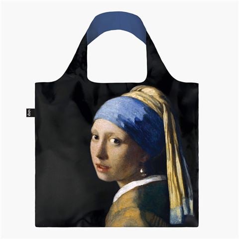 LOQI - Museum Collection Johannes Vermeer Girl with a Pearl Earring Recycled Bag