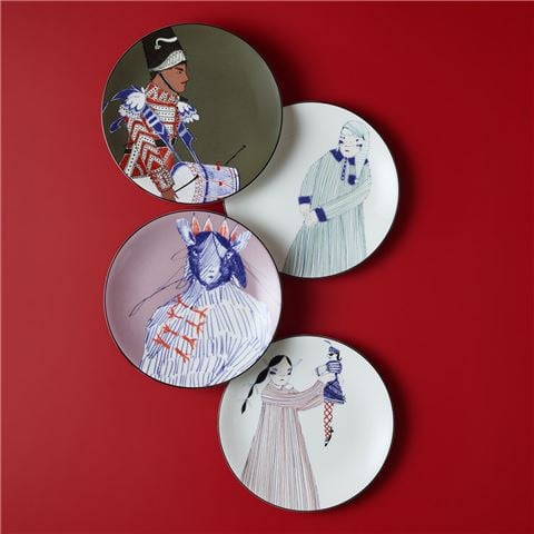 Wedgwood - Nutcracker Plate Set 20cm 4pce
