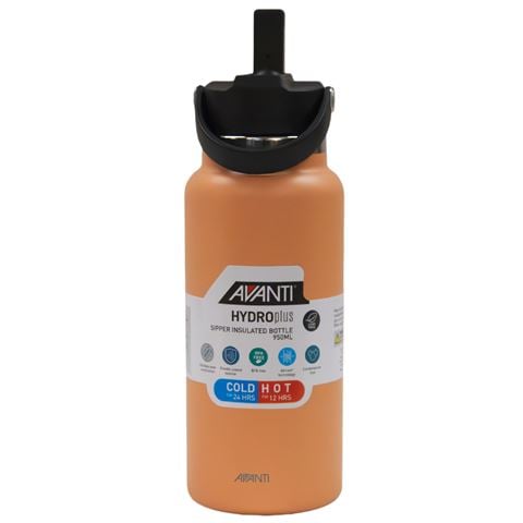 Avanti - HydroPlus Sipper Insulated S/Steel Bottle Peach 950ml