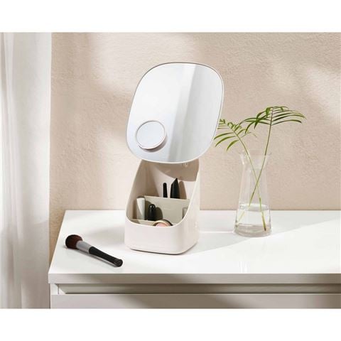 Joseph Joseph - Viva Pedestal Mirror w/Cosmetic Storage Shell