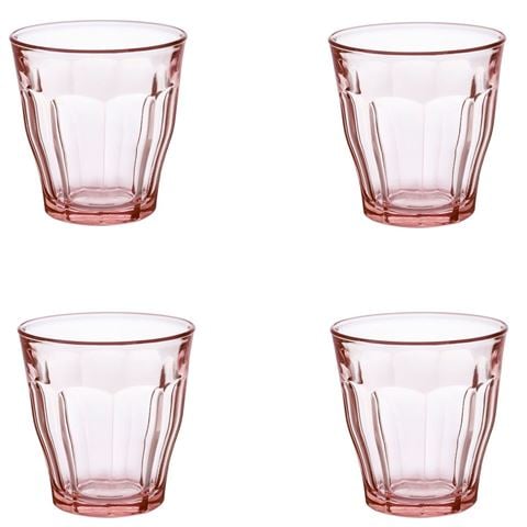 Duralex - Picardie Tumbler Set Rose 250ml 4pce