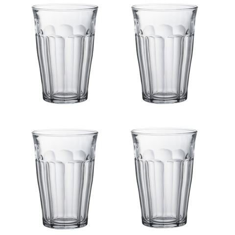 Duralex - Picardie Highball Tumbler Set Clear 360ml 4pce