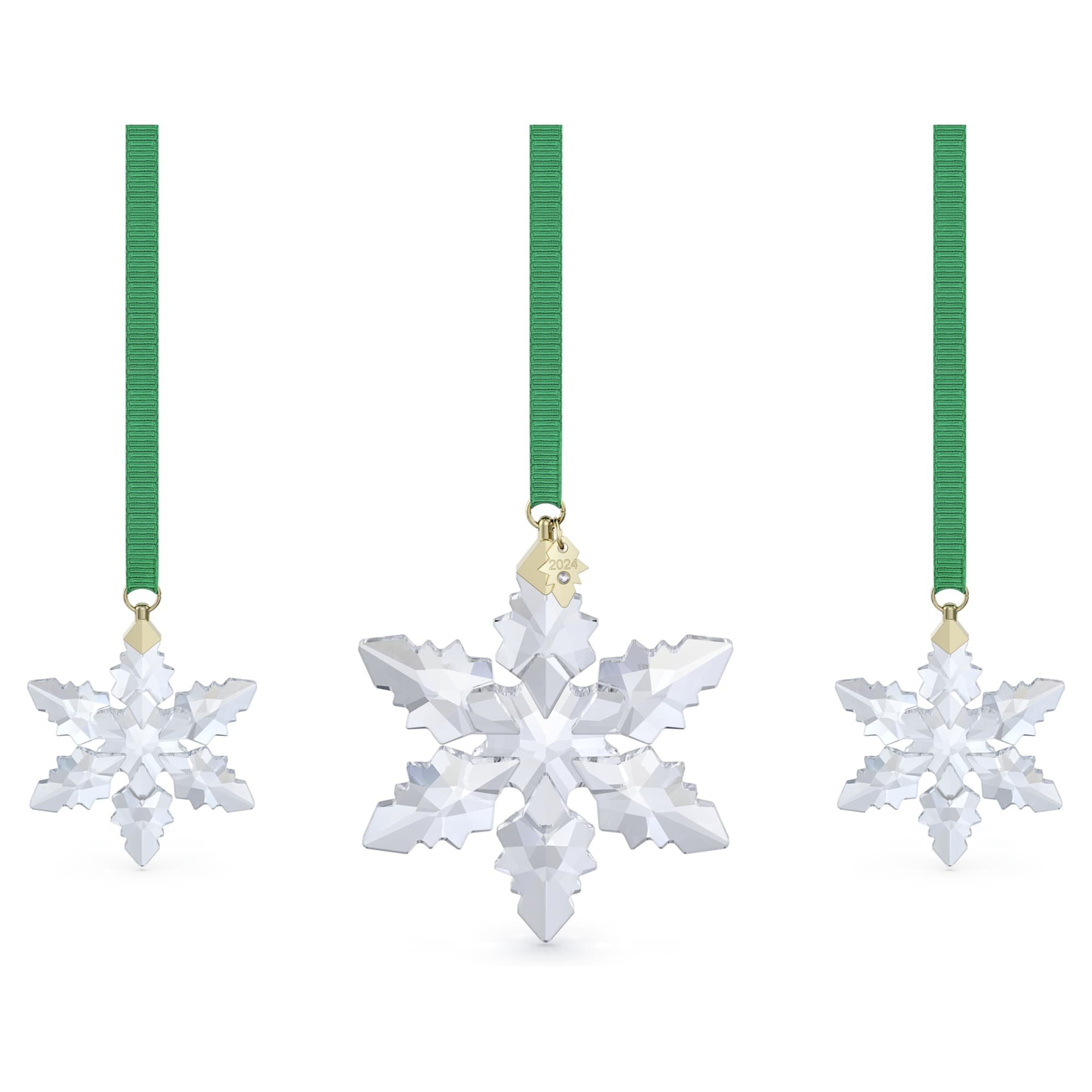 NIB 2012 cheapest Swarovski snowflake ornament set