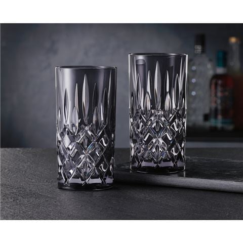 Nachtmann - Noblesse Long Drink Tumbler Set Smoke 395ml 2pce