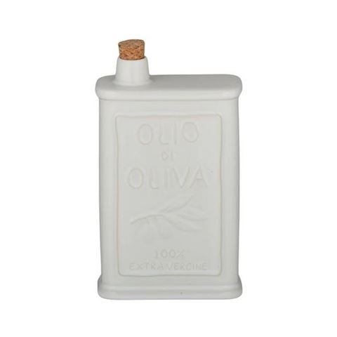 Coastal Home - Olio Ceramic Oil Bottle Ivory 18.5cm