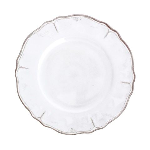 Le Cadeaux - Rustica Antique Dinner Plate White 28cm