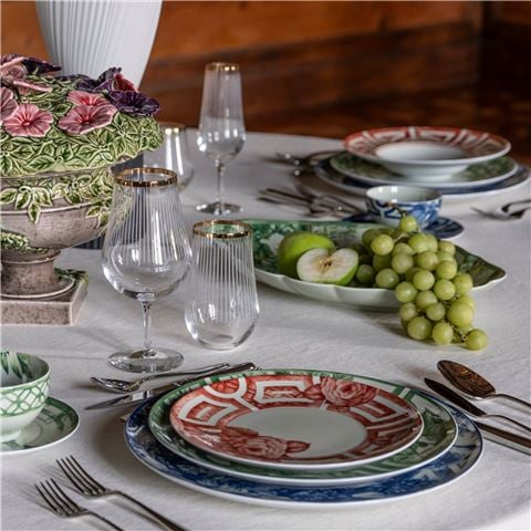 Vista Alegre The Meaning Charger Plate Blue/Green - Peter's of Kensington