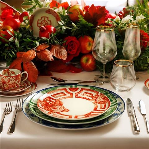 Vista Alegre - The Meaning Dessert Plate Coral