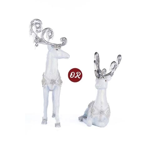 Katherines Collection - Crystal Christmas Deer Assorted