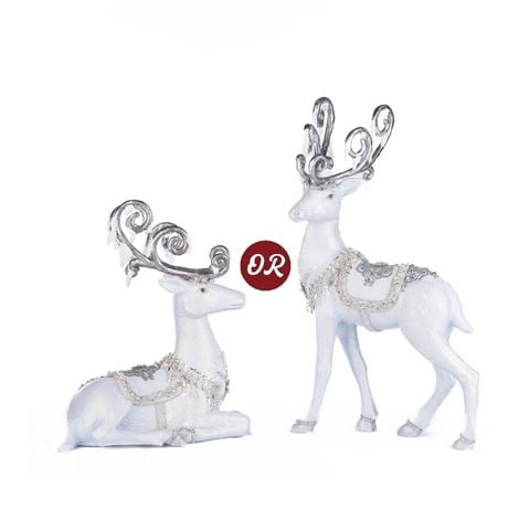 Katherines Collection - Crystal Christmas Deer Assorted