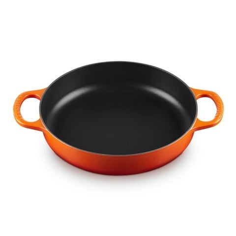Le Creuset Signature Everyday Pan Volcanic 28cm - Peter's of Kensington