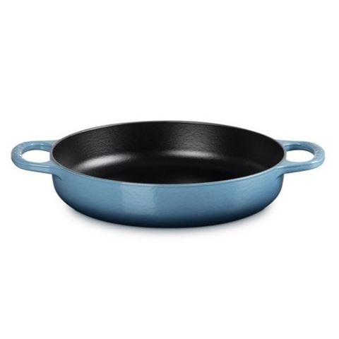 Le Creuset Signature Everyday Pan Chambray 28cm - Peter's of Kensington