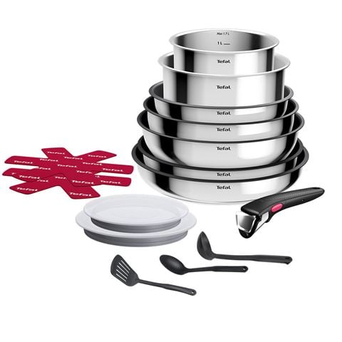 Tefal - Ingenio Cook Eat Stackable Cookware Set 15pce