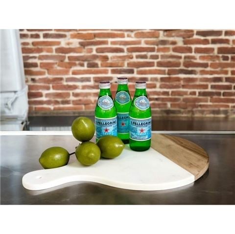 Flair Decor - Marble & Wood Round Board 45cm