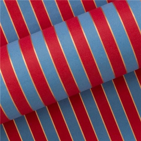 Vandoros - Nutcracker Wrapping Paper French Blue/Red 76cm x 2.5m