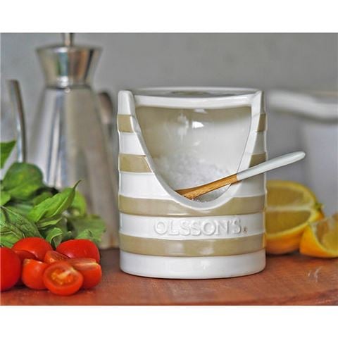 Olsson's - Salt Pinch Pot w/Bamboo Spoon 300ml