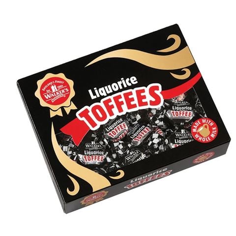 Walkers Chocolates Nonsuch Liquorice Toffees Gift Box 350g - Peter's of Kensington
