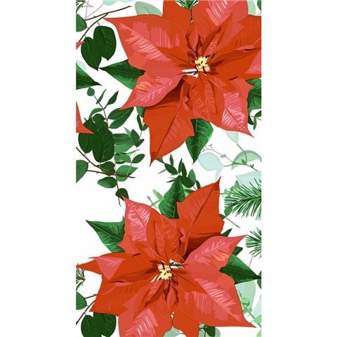 Paper + Design - Christmas Floral Towel/Napkin Set 15pce